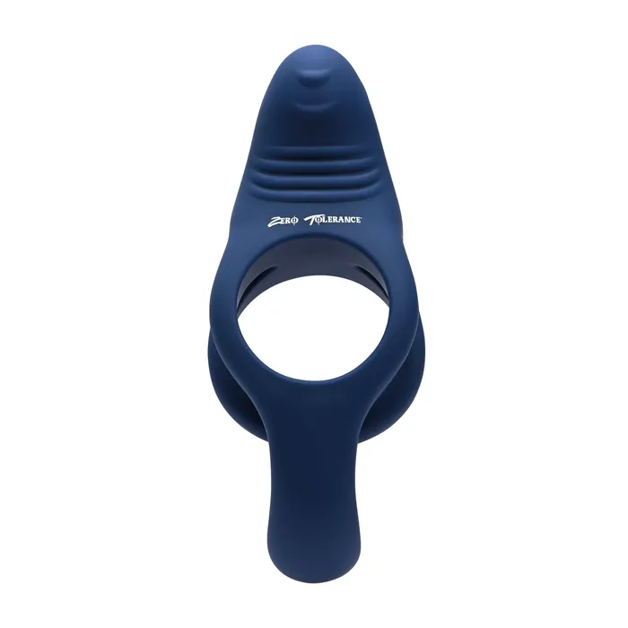 Zero Tolerance Zero Tolerance Ring Around The Rosy Rechargeable Cock Ring Blue Male Sex Toys