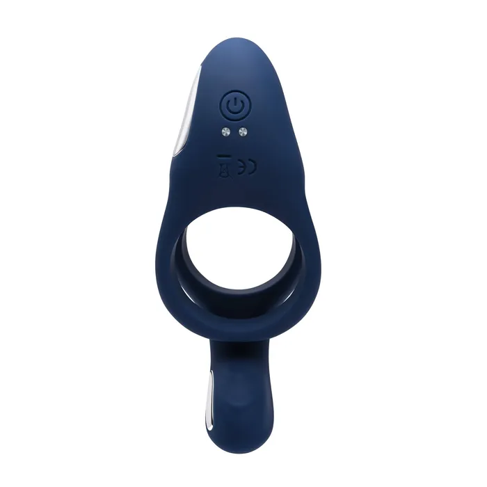 Zero Tolerance Zero Tolerance Ring Around The Rosy Rechargeable Cock Ring Blue Male Sex Toys