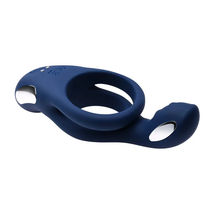 Zero Tolerance Zero Tolerance Ring Around The Rosy Rechargeable Cock Ring Blue Male Sex Toys