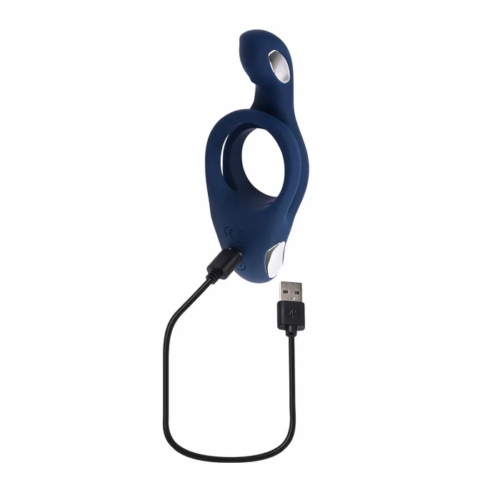 Zero Tolerance Zero Tolerance Ring Around The Rosy Rechargeable Cock Ring Blue Male Sex Toys