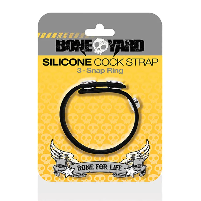 Boneyard Cock Strap Black Channel 1 Releasing Anal
