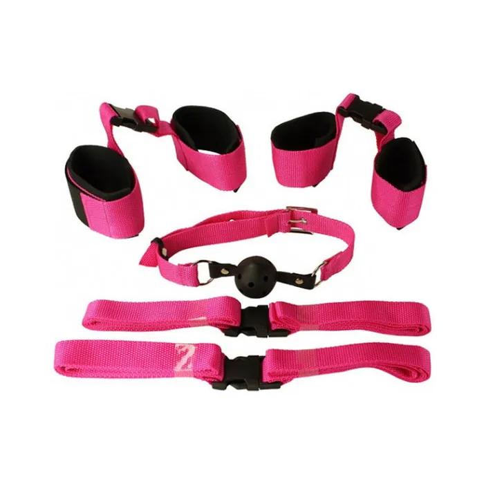 CuteButKinky Couples Fetish Fantasy Pink Passion Bondage Kit
