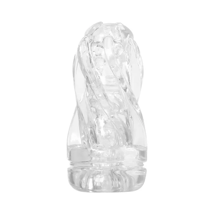 Evolved Male Sex Toys Zt Swirl Stroker Clear