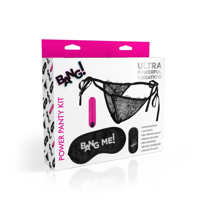 Female Sex Toys BANG 28X Power Panty Remote Control Bullet Kit