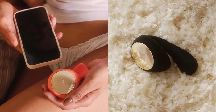 holiday Ida WaveApp Controlled Coral Red or Black Cell Phone Controlled by LELO Vibrators