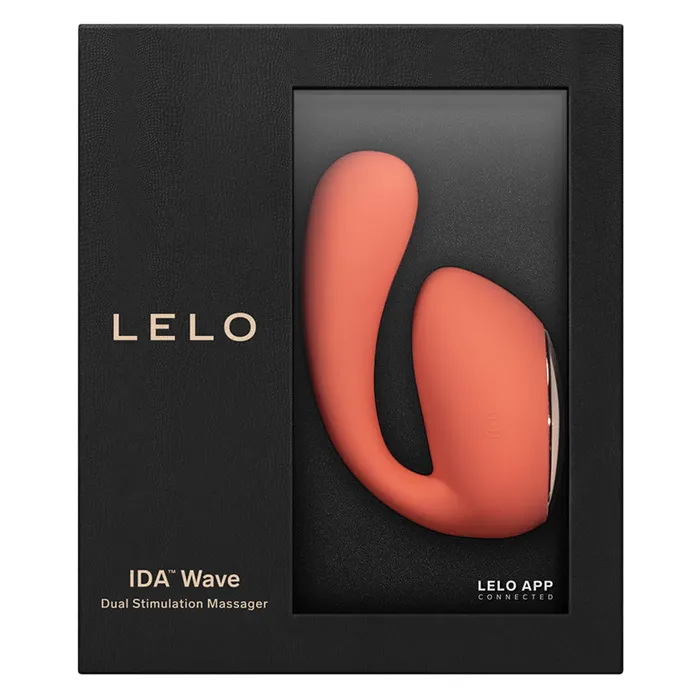 holiday Ida WaveApp Controlled Coral Red or Black Cell Phone Controlled by LELO Vibrators
