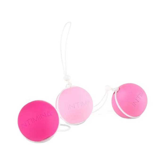 Intimina Laselle Routine Exercise Balls Set Pink Lelo Dildos