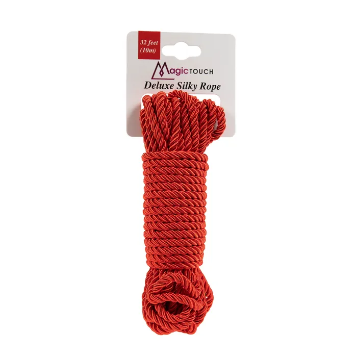 Magic Touch Vibrators Magic Touch Fetish Bondage Rope Red
