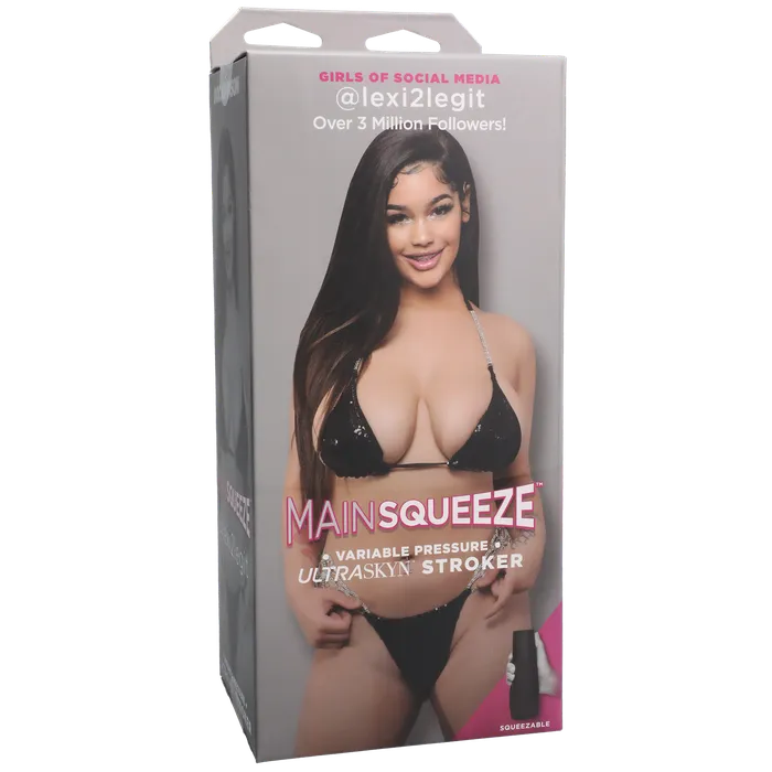 MAIN SQUEEZE ULTRASKYN LEXI2LEGIT DOC JOHNSON Male Sex Toys