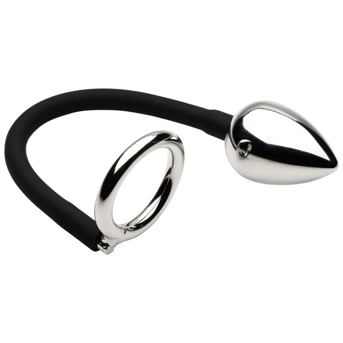 Master Series Male Sex Toys Tug Plug Cock Ball Ring with Anal Plug
