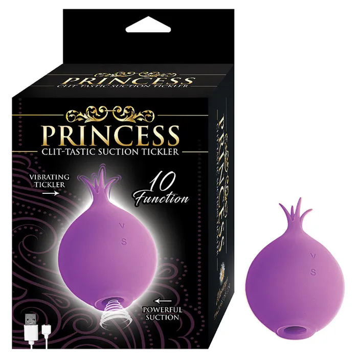 Nasstoys Female Sex Toys Princess ClitTastic Suction Tickler Rechargeable Silicone Vibrator Lavender Nasstoys Female Sex Toys Princess ClitTastic Suction Tickler Rechargeable Silicone Vibrator Lavender
