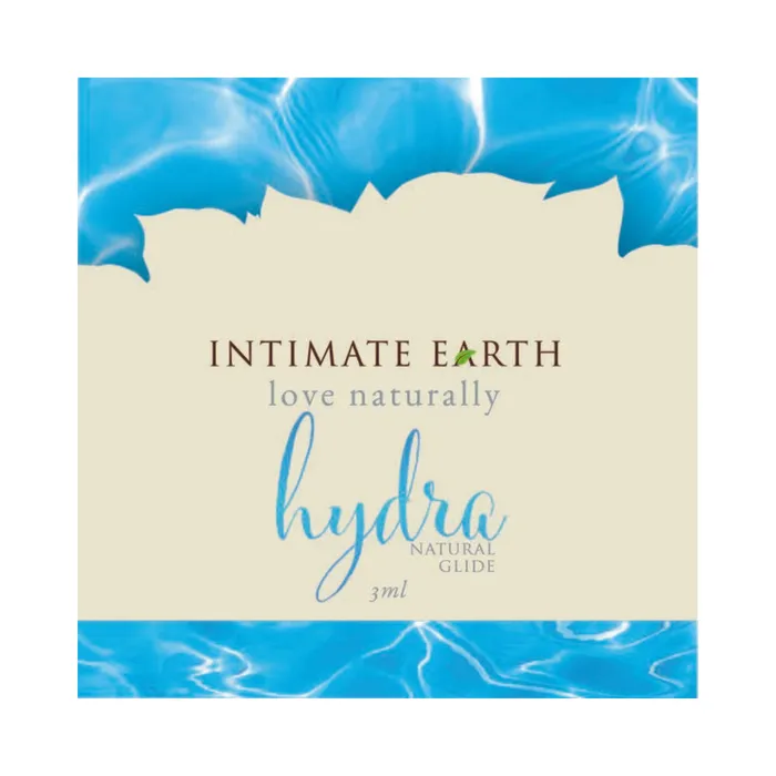 New Earth Trading LLC Vibrators Intimate Earth Hydra Natural Glide 3ml Foil