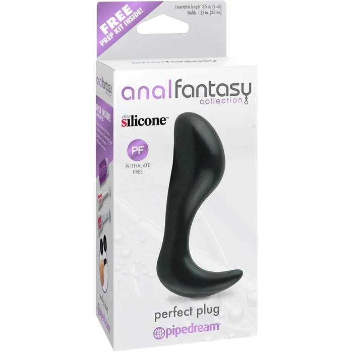 Pipedream Pipedream Anal Fantasy Collection Silicone Perfect Plug Black Anal Pipedream Pipedream Anal Fantasy Collection Silicone Perfect Plug Black Anal