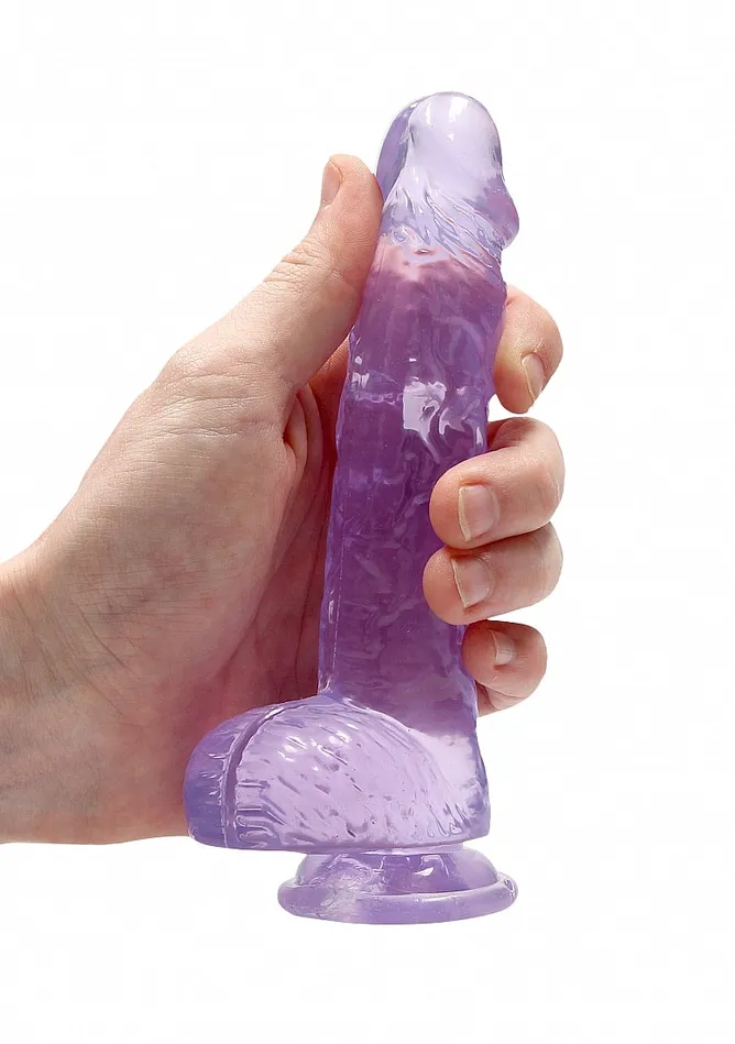 SHOTS AMERICA LLC Dildos REALROCK 6 DILDO PURPLE