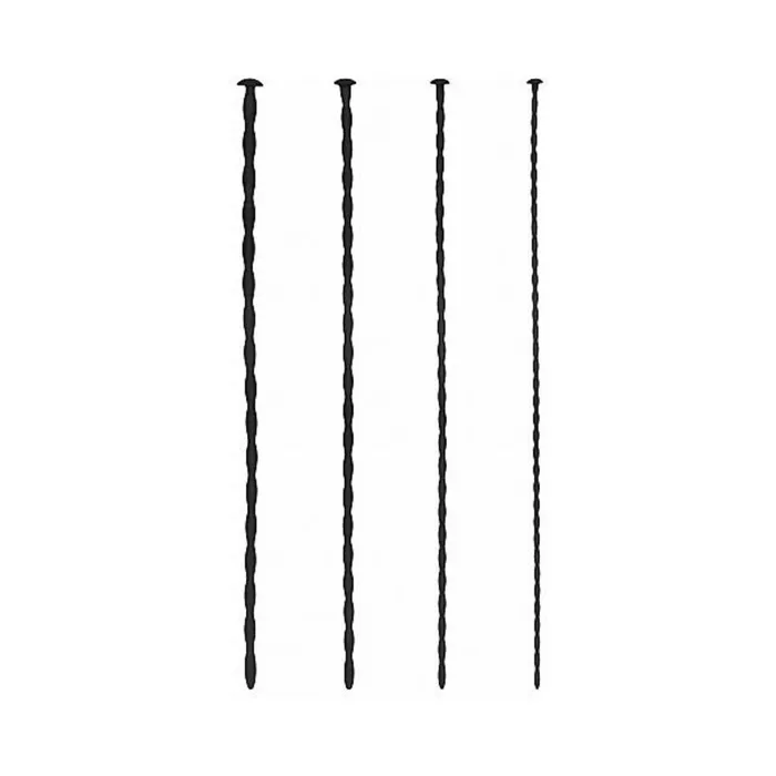 Shots Ouch Beginner Urethral Sounding Silicone Spiral Screw Plug Set Black Shots America LLC Anal Shots Ouch Beginner Urethral Sounding Silicone Spiral Screw Plug Set Black Shots America LLC Anal