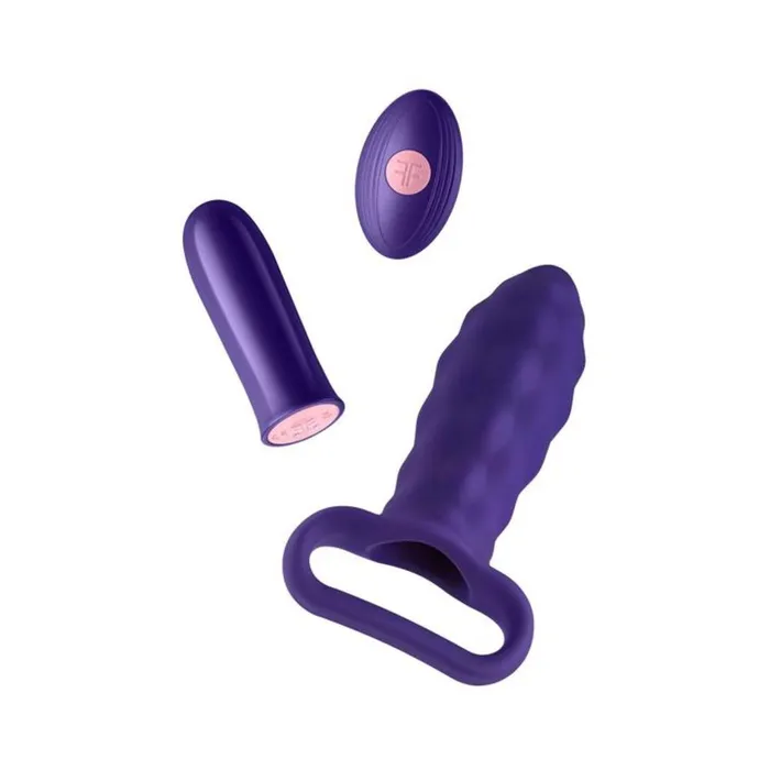 Versa Bullet Plus P Sleeve Dark Purple Vvole Vibrators