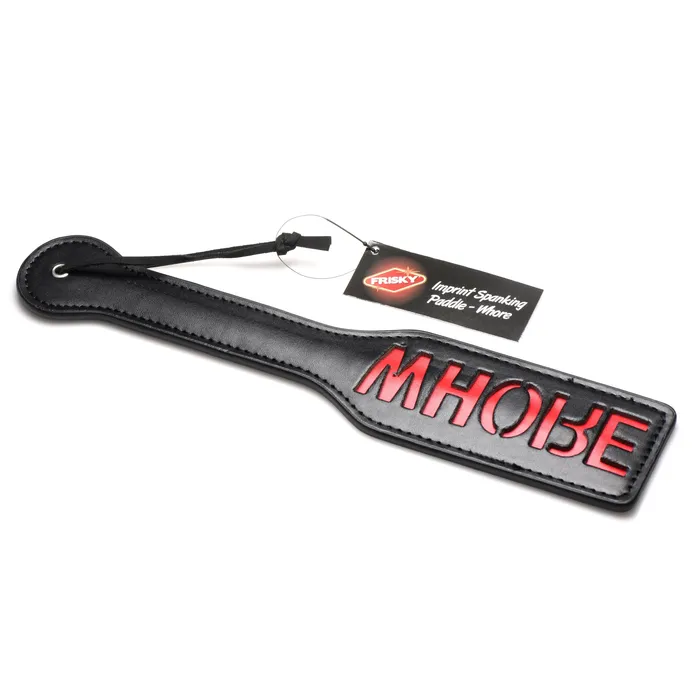 Vibrators Frisky Imprint Spanking Paddle Whore