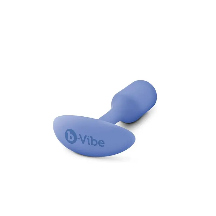 Anal bVibe bVibe Snug Plug 1 Weighted Silicone Butt Plug Violet