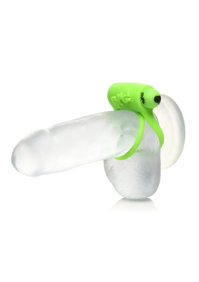 BANG Bang 28x Glow In The Dark Rechargeable Silicone Cock Ring with Remote Male Sex Toys