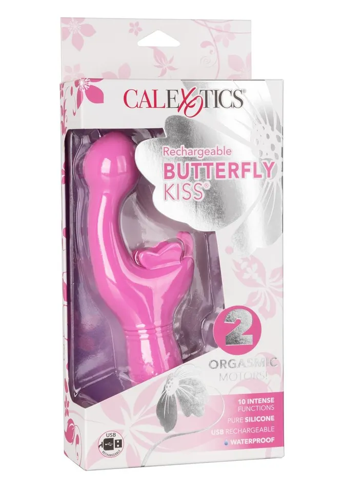 Butterfly Kiss Female Sex Toys Butterfly Kiss Rechargeable Silicone Dual Vibrator