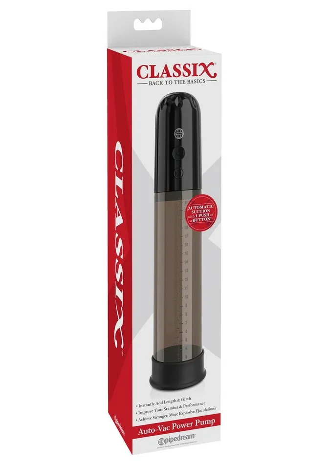 Classix AutoVac Power Pump Penis Enlargement System Classix Male Sex Toys Classix AutoVac Power Pump Penis Enlargement System Classix Male Sex Toys