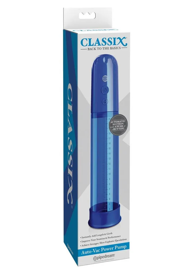 Classix AutoVac Power Pump Penis Enlargement System Classix Male Sex Toys Classix AutoVac Power Pump Penis Enlargement System Classix Male Sex Toys