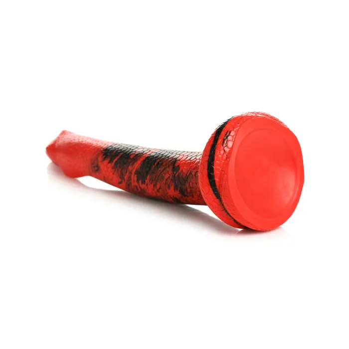 Creature Cocks Dildos Creature Cocks King Cobra XL Silicone Dong Red Black