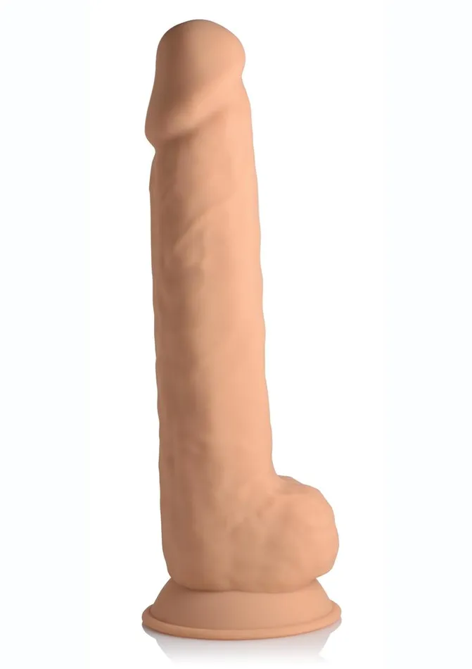 Dildos FleshStixxx Fleshstixxx Dual Density Silicone Bendable Dong with Balls Dildos FleshStixxx Fleshstixxx Dual Density Silicone Bendable Dong with Balls