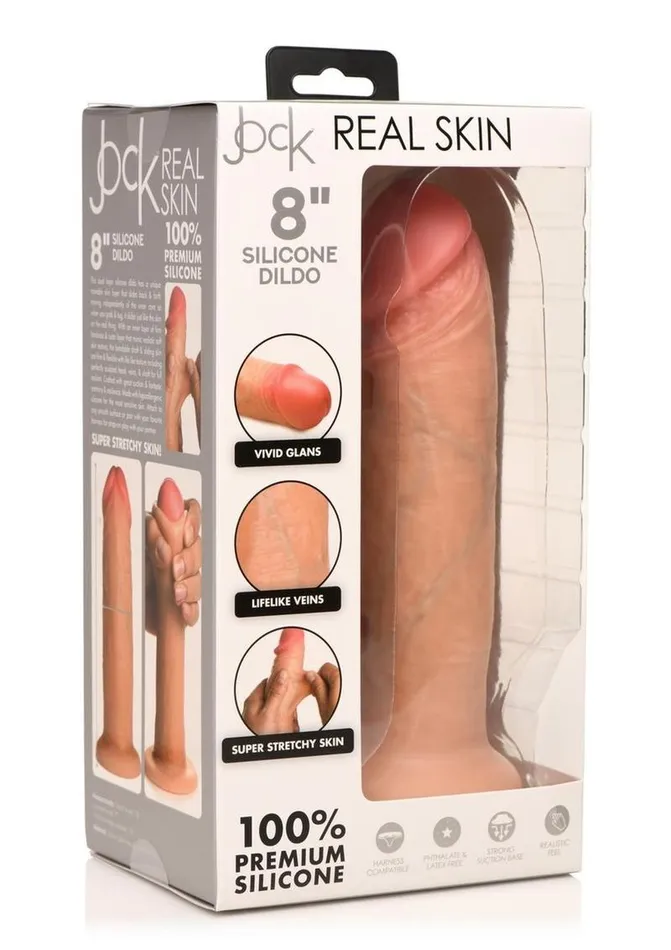 Dildos Jock Jock Real Skin Silicone Dildo