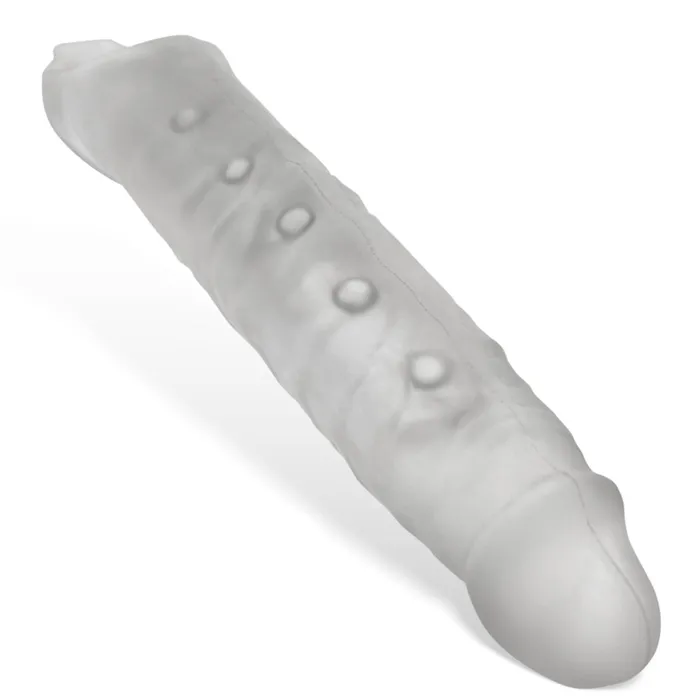 Dildos Oxballs Snake Deep Reacher Cock Sheath Clear Ice Oxballs