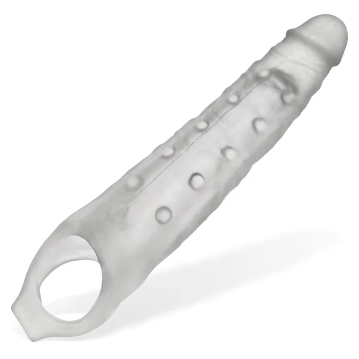 Dildos Oxballs Snake Deep Reacher Cock Sheath Clear Ice Oxballs