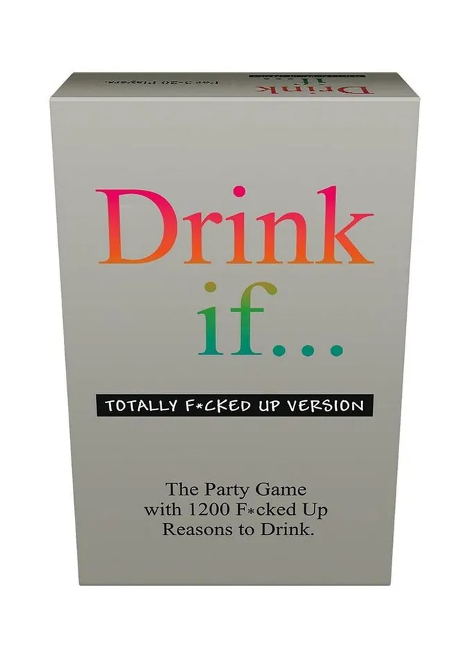 Drink If Totally Fcked Up Version Drinking Game Kheper Games Couples