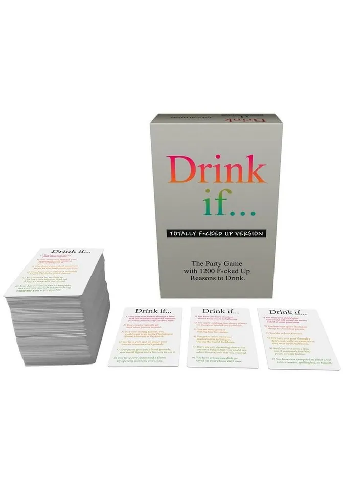 Drink If Totally Fcked Up Version Drinking Game Kheper Games Couples