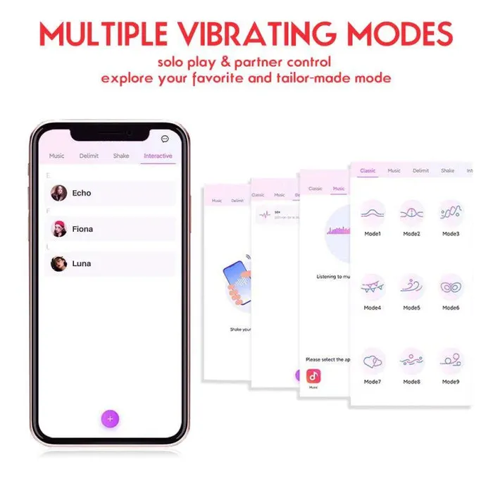 Inyarose Vibrators Wireless AppControlled Wearable Vibrator