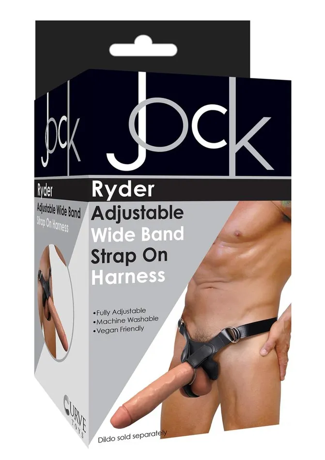 Jock Female Sex Toys Jock Ryder Adjustable Wide Band StrapOn Harness