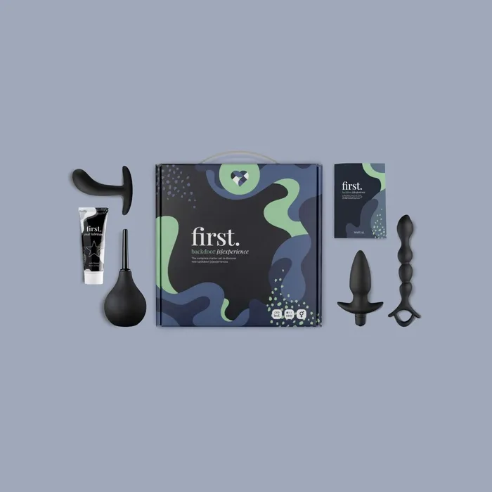 Loveboxxx First Backdoor Sexperience Starter Sex Toy Kit Black Loveboxxx Anal