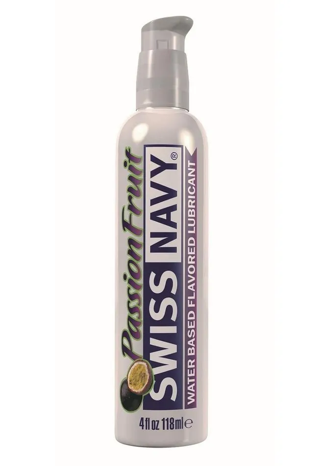 Lubricants Swiss Navy Swiss Navy Flavored Lubricant 4oz118ml Passion Fruit Lubricants Swiss Navy Swiss Navy Flavored Lubricant 4oz118ml Passion Fruit
