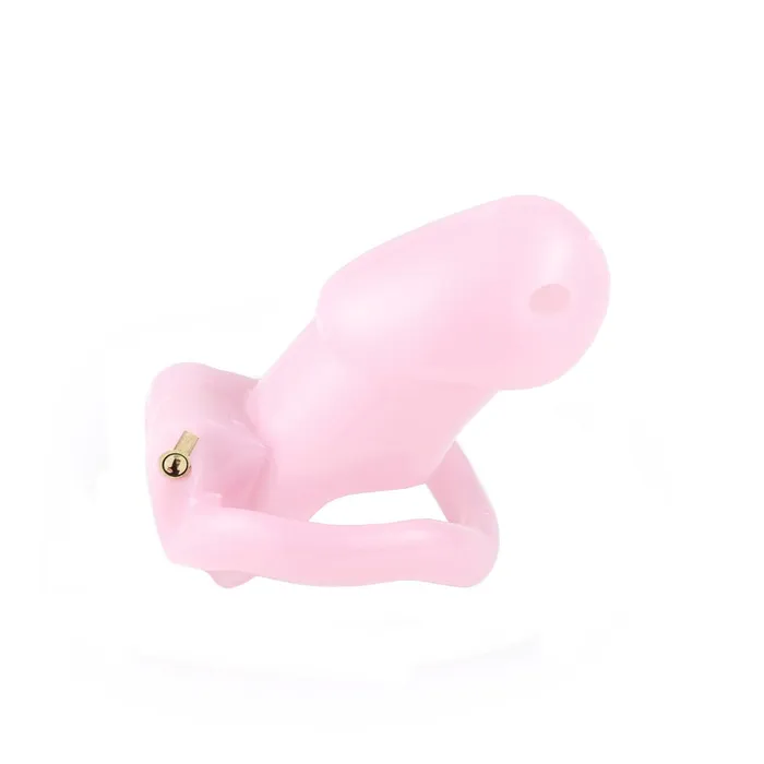 Male Sex Toys Love Plugs Pink Silicone Chastity Cage Male Sex Toys Love Plugs Pink Silicone Chastity Cage