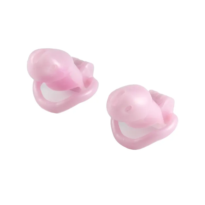 Male Sex Toys Love Plugs Pink Silicone Chastity Cage Male Sex Toys Love Plugs Pink Silicone Chastity Cage
