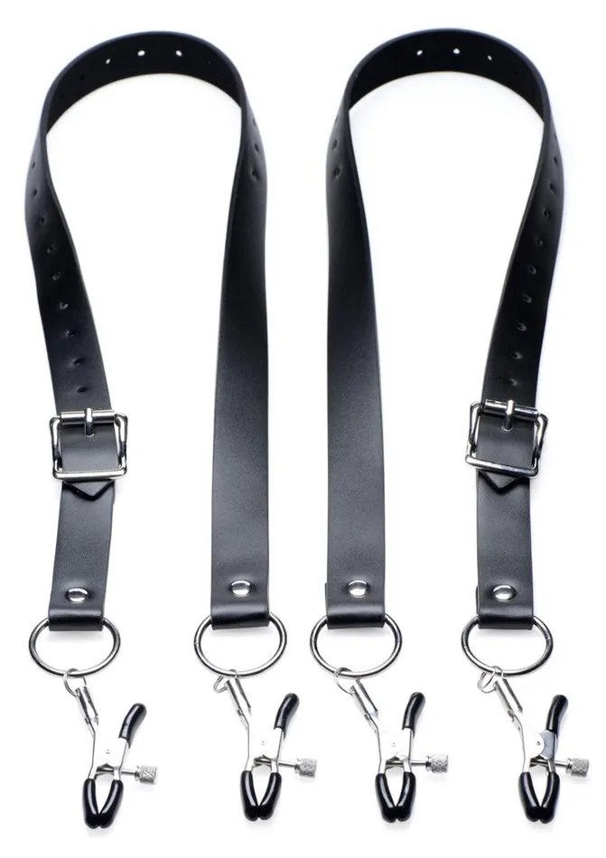 Master Series Spread Labia Spreader Straps Master Series Male Sex Toys