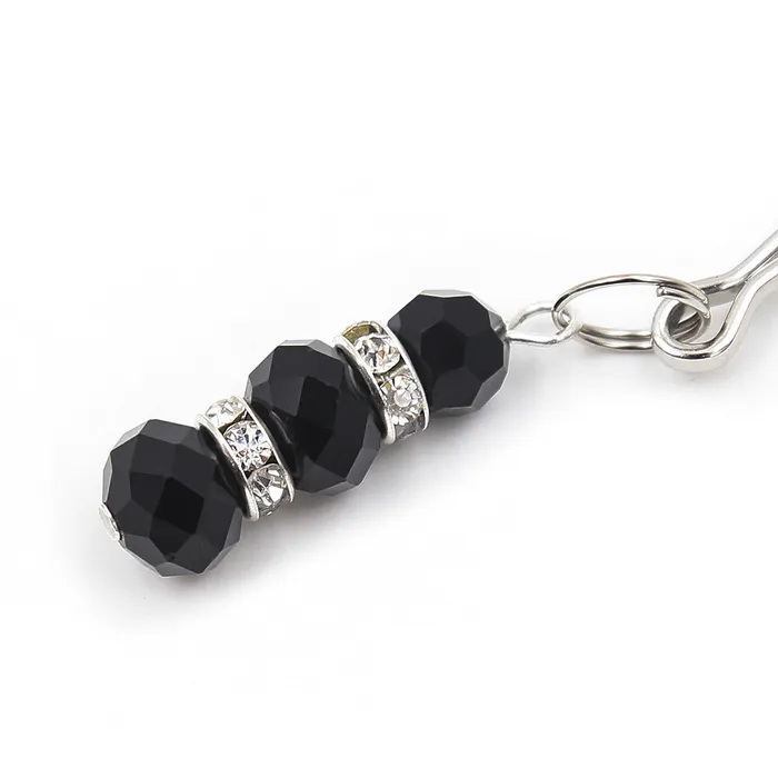 mysite Female Sex Toys Adjustable Extended Diamond Nipple Clip