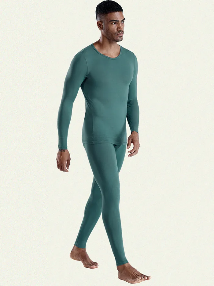 mysite Mens Ultra Soft Base Layer Thermal Underwear Set Male Sex Toys