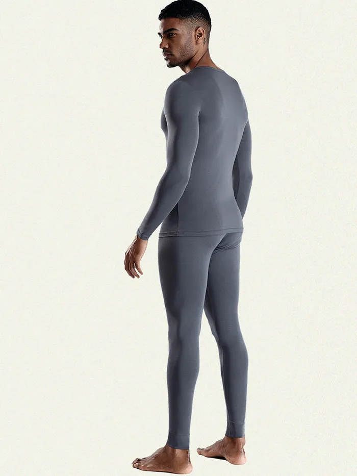 mysite Mens Ultra Soft Base Layer Thermal Underwear Set Male Sex Toys
