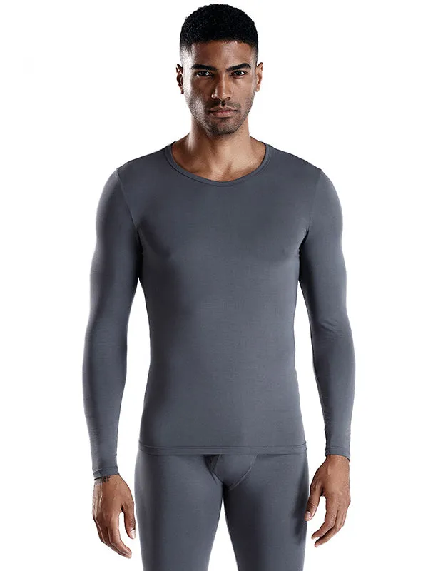 mysite Mens Ultra Soft Base Layer Thermal Underwear Set Male Sex Toys