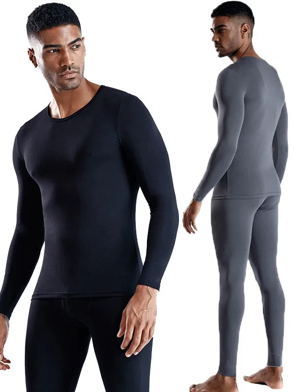mysite Mens Ultra Soft Base Layer Thermal Underwear Set Male Sex Toys