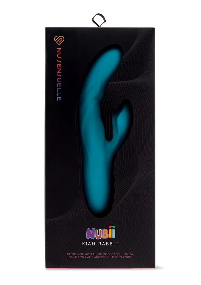 Nu Sensuelle Vibrators Nu Sensuelle Kiah Nubii Rechargeable Silicone Rabbit
