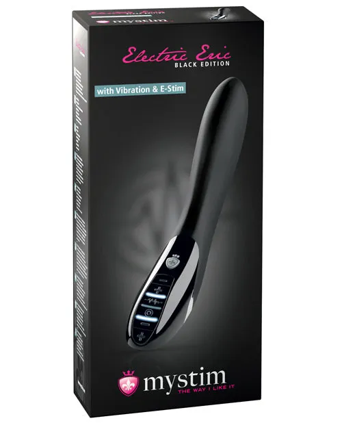 Open Desires Anal Mystim Electric Eric eStim Vibrator Black Edition Black Open Desires Anal Mystim Electric Eric eStim Vibrator Black Edition Black