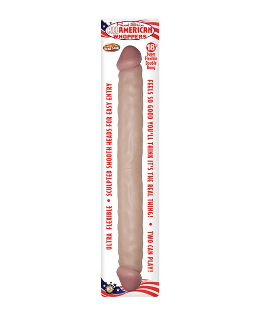 Open Desires Dildos Real Skin All American Whoppers 18 Double Dong Flesh
