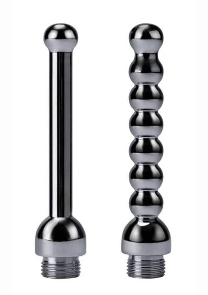 Prowler RED Anal Prowler Red Shower Heads 2 Pack Stainless