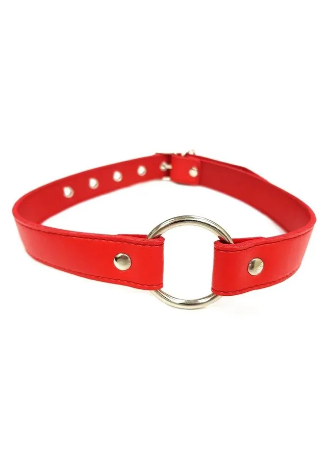 Rouge Couples Fetish Play ORing Gag Vegan Leather